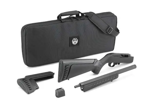 Ruger 10/22 Takedown .22 LR Satin Black Rifle With Ballistic Nylon Case