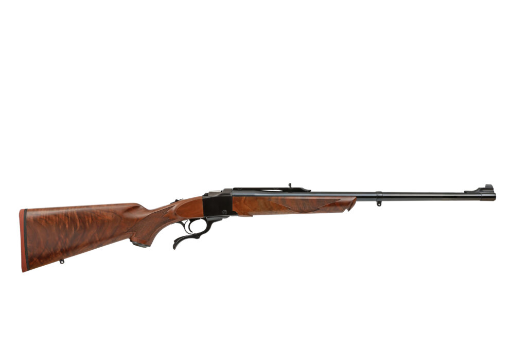Ruger No. 1 1S Medium Sporter .348 Win 23-Inch, Walnut Stock, Blued Finish