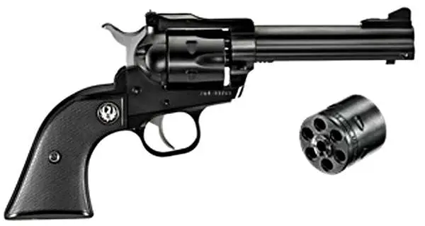 Ruger Single-Six .22 LR Revolver, 4-5/8" Barrel, 6-Round, Hardwood Grip, Blued