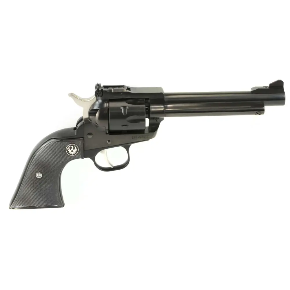 Ruger Single-Six .22 LR/.22 WMR Revolver, 5.5" Barrel, 6-Round, Hardwood Grip, Blued
