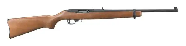 Ruger 10/22 .22 LR 18.5" Blued/Birch Rifle, 10-Round