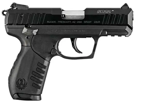 Ruger SR22 .22 LR Pistol, 3.5" Barrel, 10+1, Black, Two Magazines - Image 3