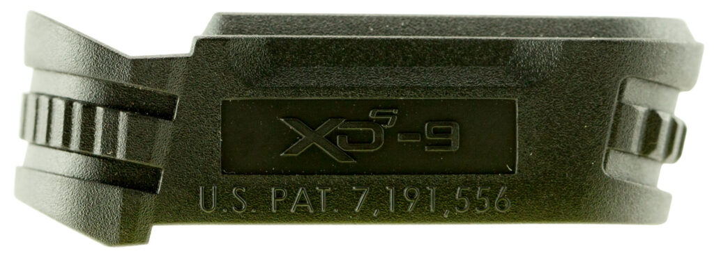 Springfield Armory XD-S 9mm Backstrap #2 Mid-Size Magazine Sleeve Black