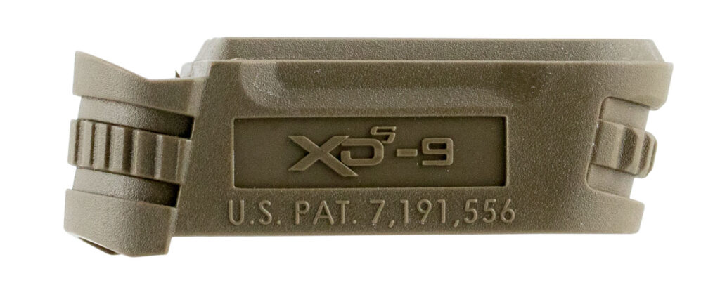 Springfield Armory XD-S 9mm Backstrap #1 Mid-Size Magazine Sleeve FDE