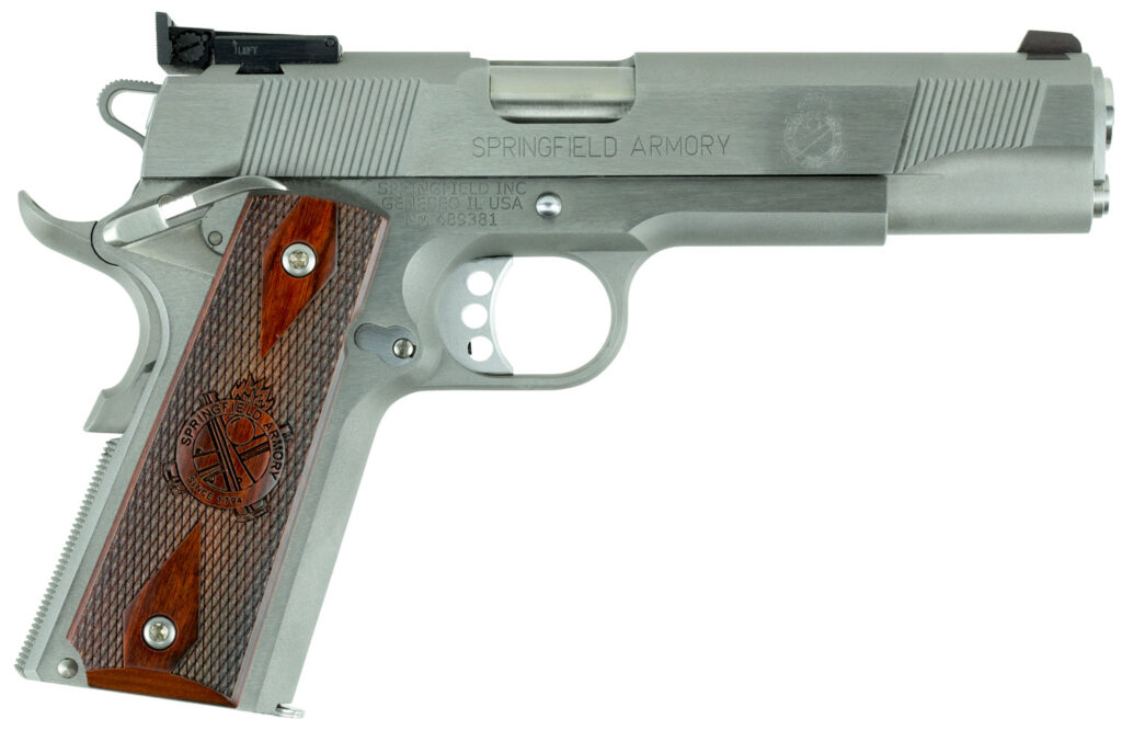 Springfield Armory 1911 Loaded Target .45 ACP 5-Inch 7+1 CA Compliant Stainless product image