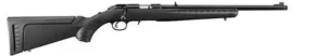 Ruger American Rimfire Standard .22 WMR Rifle, 18" Barrel, Black Synthetic Stock