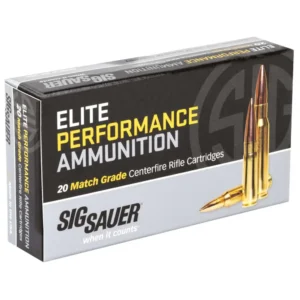 SIG Sauer Elite Match .300 Blackout 125gr Ammo, 20 Rounds