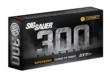 SIG Sauer .300 Blackout 125gr CTT Ammo, 20 Rounds