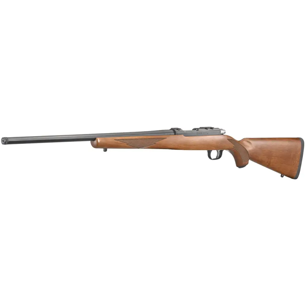 Ruger 77/17 .17 WSM, Walnut Stock, Blued Finish - Image 3