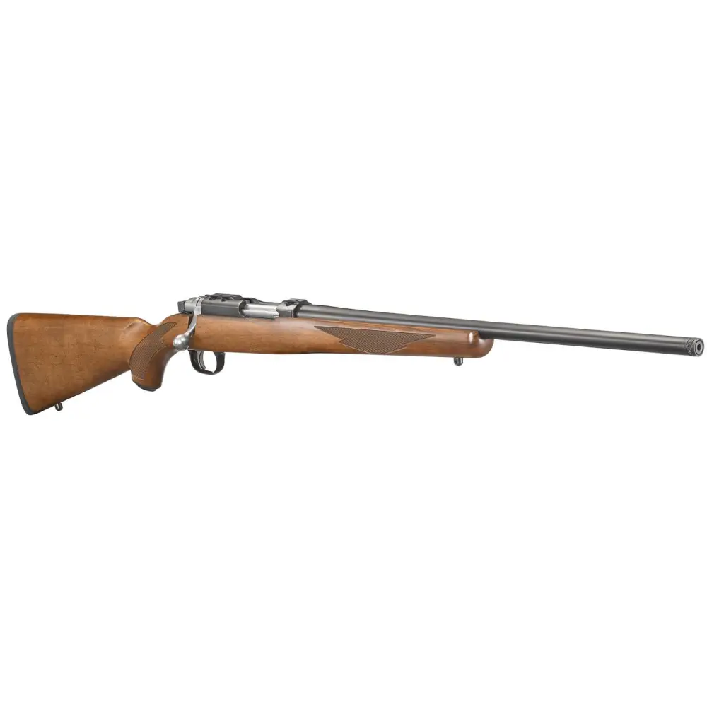 Ruger 77/17 .17 WSM, Walnut Stock, Blued Finish - Image 4