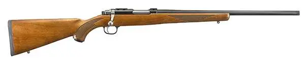 Ruger 77/17 .17 WSM, Walnut Stock, Blued Finish - Image 5