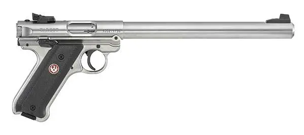 Ruger Mark IV Target .22 LR Pistol, Stainless, 10" Bull Barrel, 10+1 - Image 5