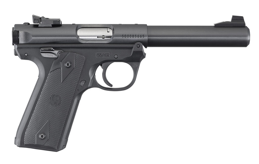Ruger Mark IV 22/45 .22 LR Pistol, Blued, 5.5" Bull Barrel, 10+1 product image