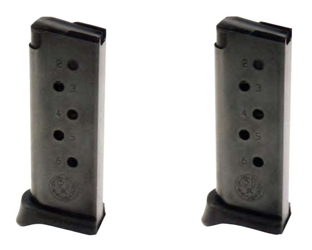 Ruger 90643 LCP 6-Round .380 ACP Magazine Value Pack, 2-Pack