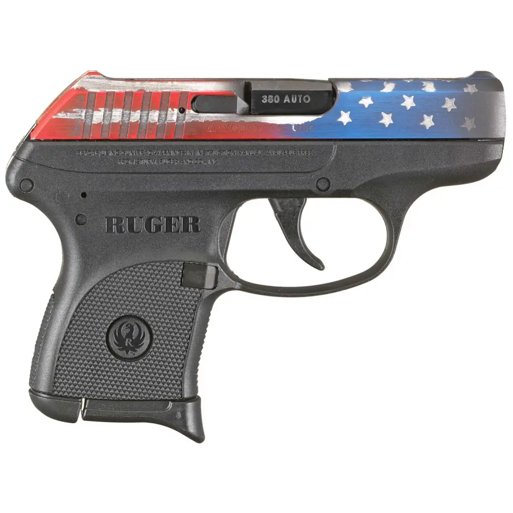 Ruger LCP .380 Auto American Flag Pistol, 2.75-Inch Barrel, 6+1 product image