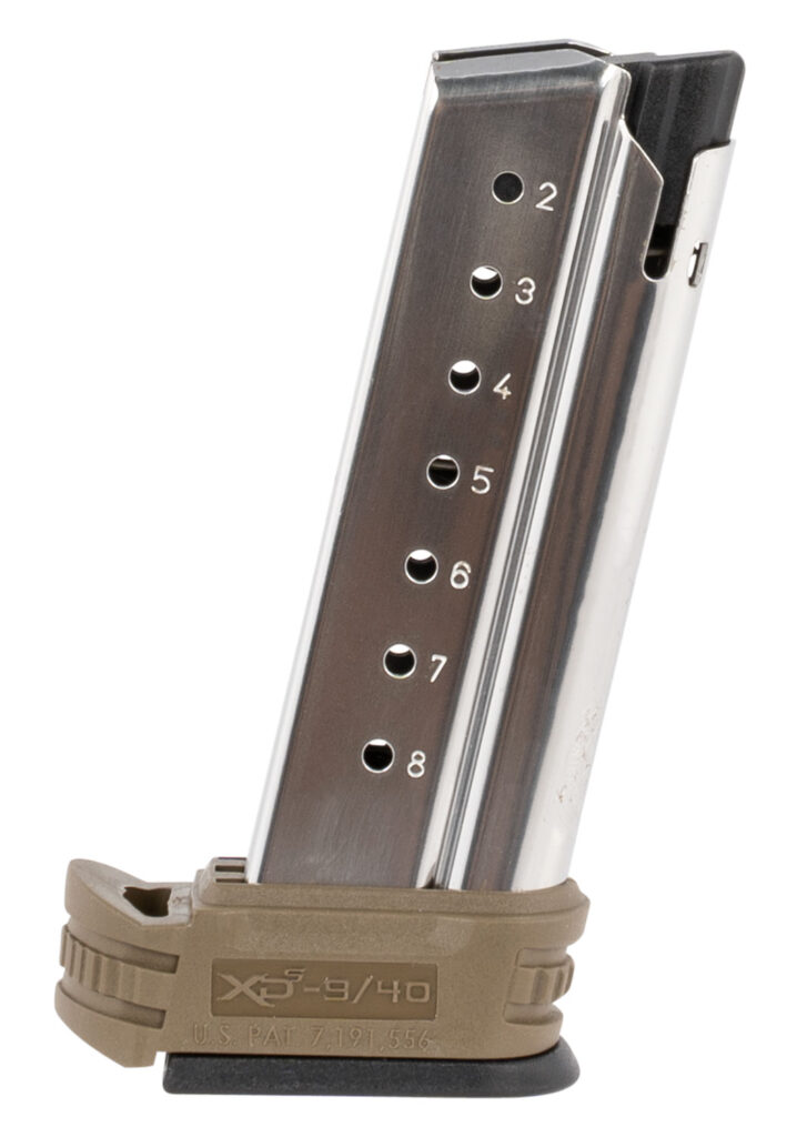 Springfield Armory XD-S 9mm 8-Round Magazine Desert FDE for XD-S
