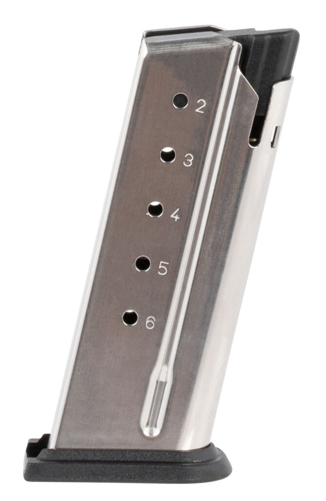 Springfield Armory XD-S .40 S&W 6-Round Magazine Stainless Steel product image