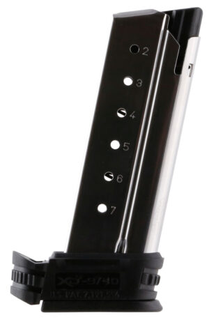 Springfield Armory XD-S .40 S&W 7-Round Magazine Stainless Steel/Black product image