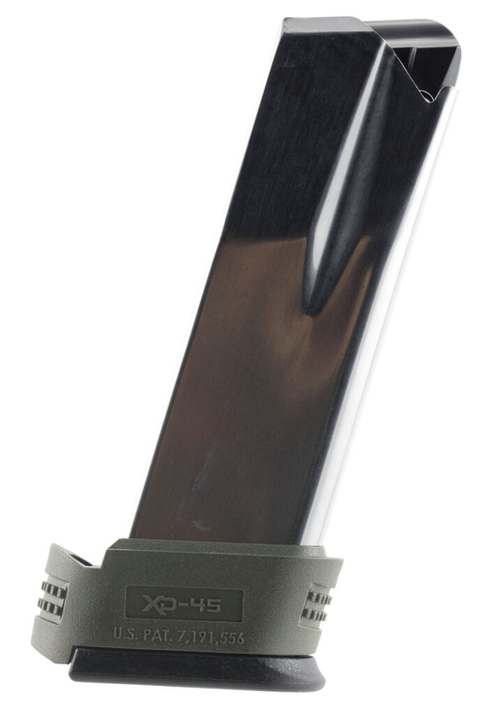 Springfield Armory XD .45 ACP 13-Round Magazine Stainless Steel/OD Green product image