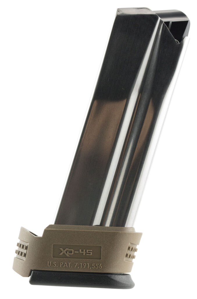 Springfield Armory XD .45 ACP 10-Round Magazine Stainless Steel/FDE product image