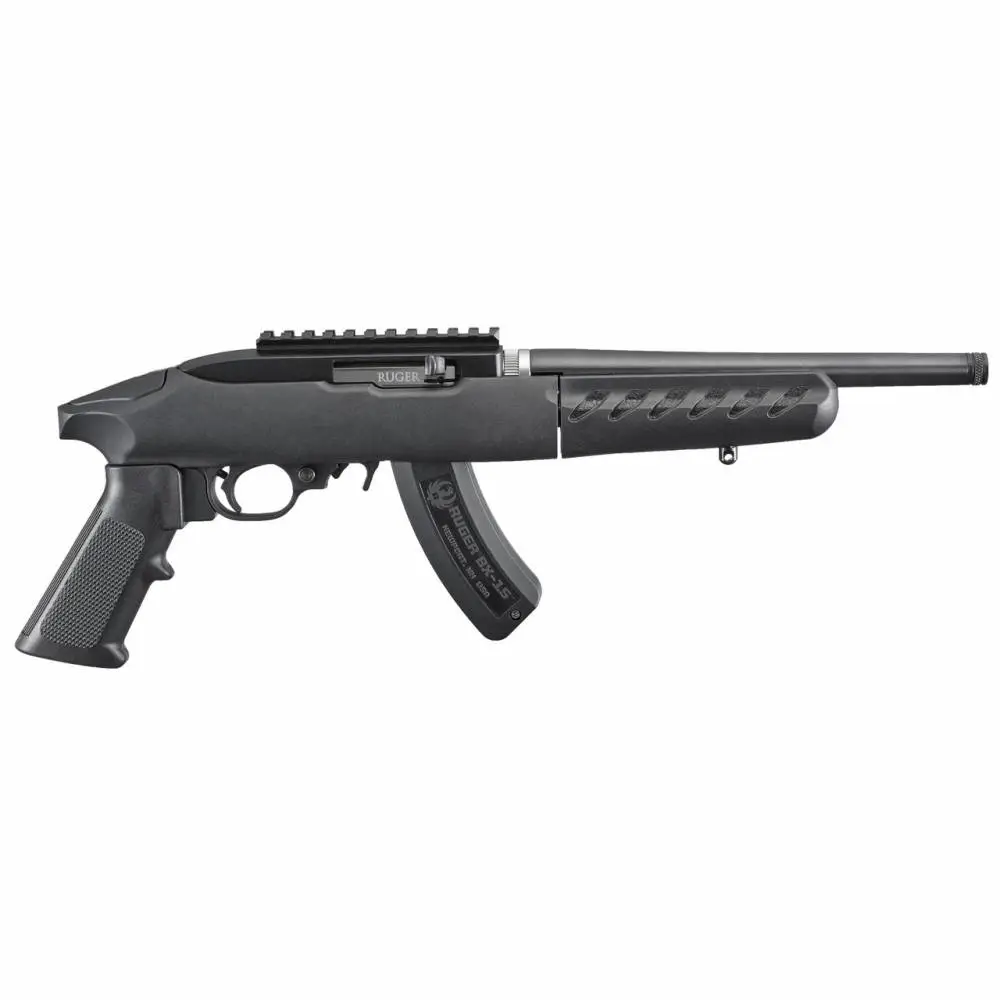 Ruger 22 Charger Takedown .22 LR pistol with 10-inch threaded barrel