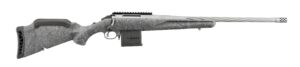 Ruger American Gen II 223 Remington Bolt-Action Rifle, 20" Threaded Barrel, Gray Synthetic Stock