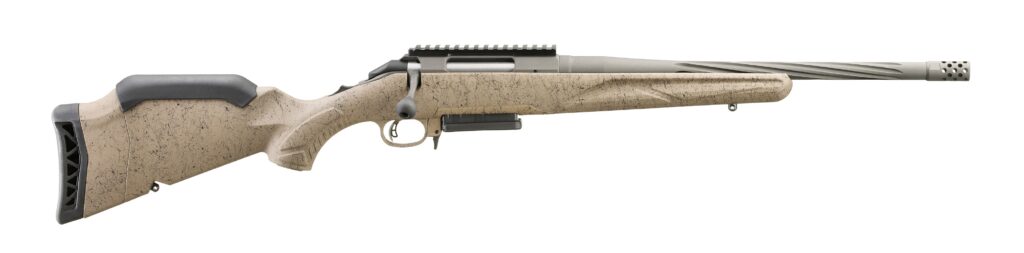 Ruger American Gen II Ranch 6.5 Creedmoor Bolt-Action Rifle, 16" Barrel, Cobalt Cerakote Finish