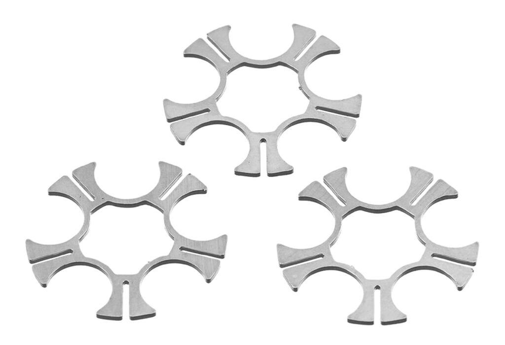 Ruger 90516 SP101 9mm 5-Round Moon Clips, Stainless Steel, 3-Pack