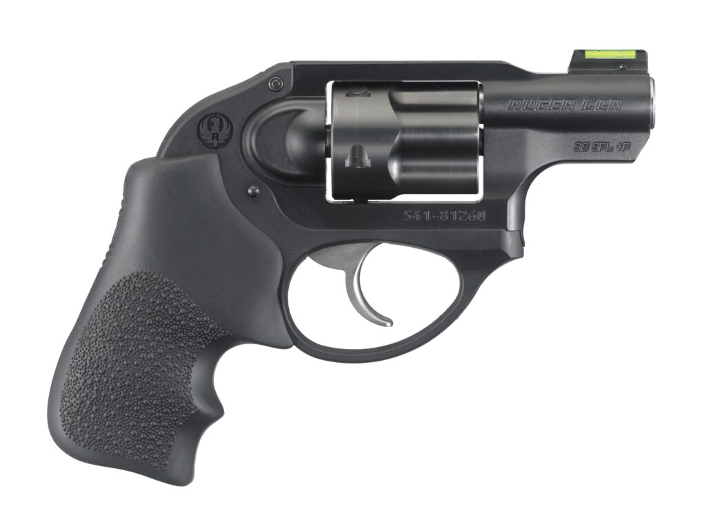 Ruger LCR .38 Special Revolver, 1.87" Barrel, 5-Round, Green Fiber Optic Front Sight
