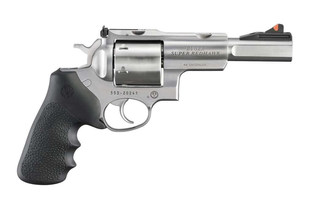 Ruger Super Redhawk .44 Magnum Revolver, 5" Barrel, 6-Round, Toklat, Slab-Sided Barrel, Stainless
