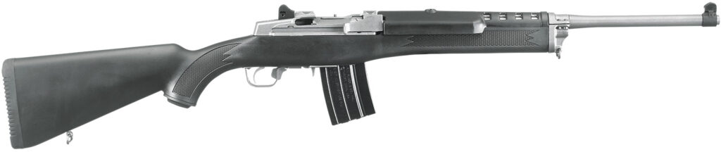 Ruger 5817 Mini-14 Ranch 5.56 NATO Rifle, 18.5-Inch Stainless, 20+1