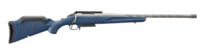 Ruger American Gen II 308 Win Bolt-Action Rifle, 20" Barrel, Satin Blued Finish, Liberty Blue Splatter Stock