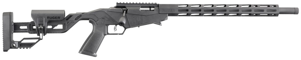 Ruger Precision Rimfire .22 LR 18-Inch, Adjustable Quick-Fit Precision Stock, M-LOK Handguard, Hard-Coat Anodized Finish, 10-Round