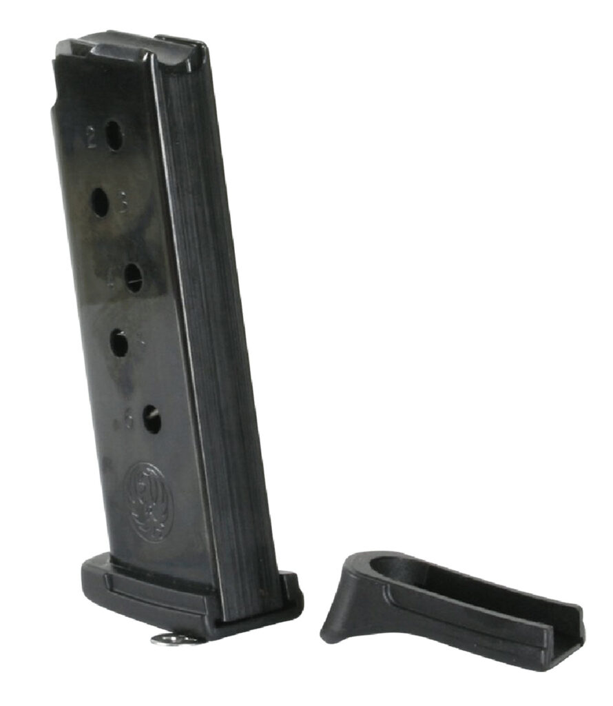 Ruger 90333 LCP 6-Round .380 ACP Magazine, Blued Steel