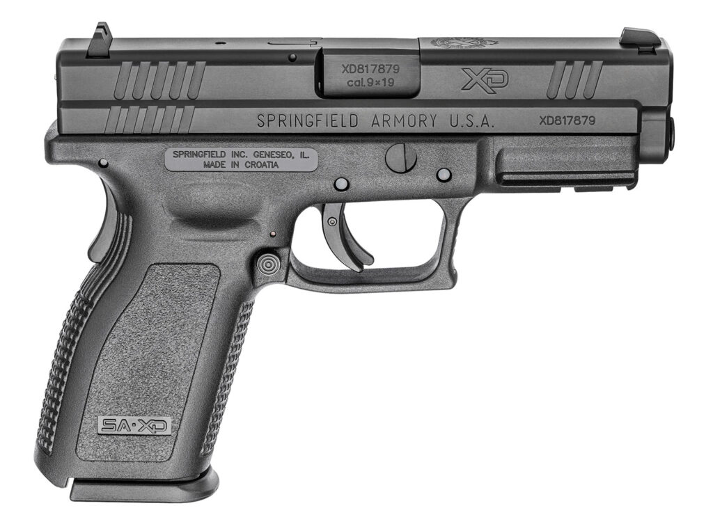 Springfield Armory XD 4-Inch Service 9mm Low Capacity Pistol - 9mm