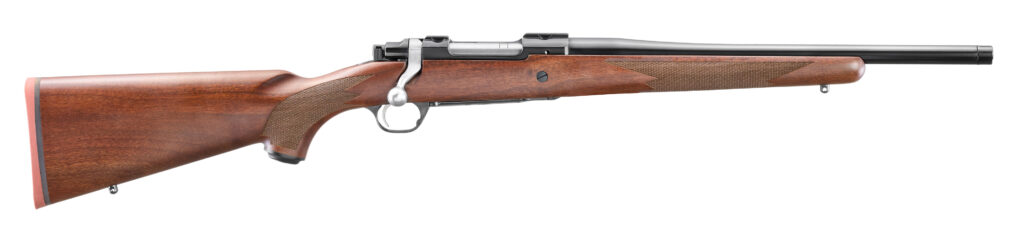 Ruger Hawkeye Hunter .358 Win 16.6-Inch Blued Walnut Rifle