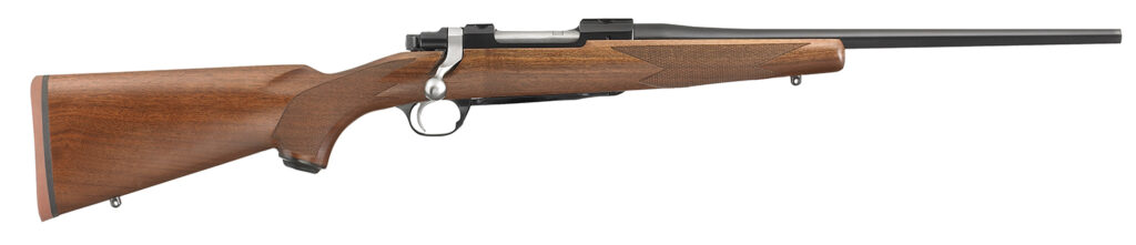 Ruger Hawkeye Compact 308 Win Bolt-Action Rifle, 16.50" Barrel, Satin Blued Finish, American Walnut Stock, Right-Hand, 4+1