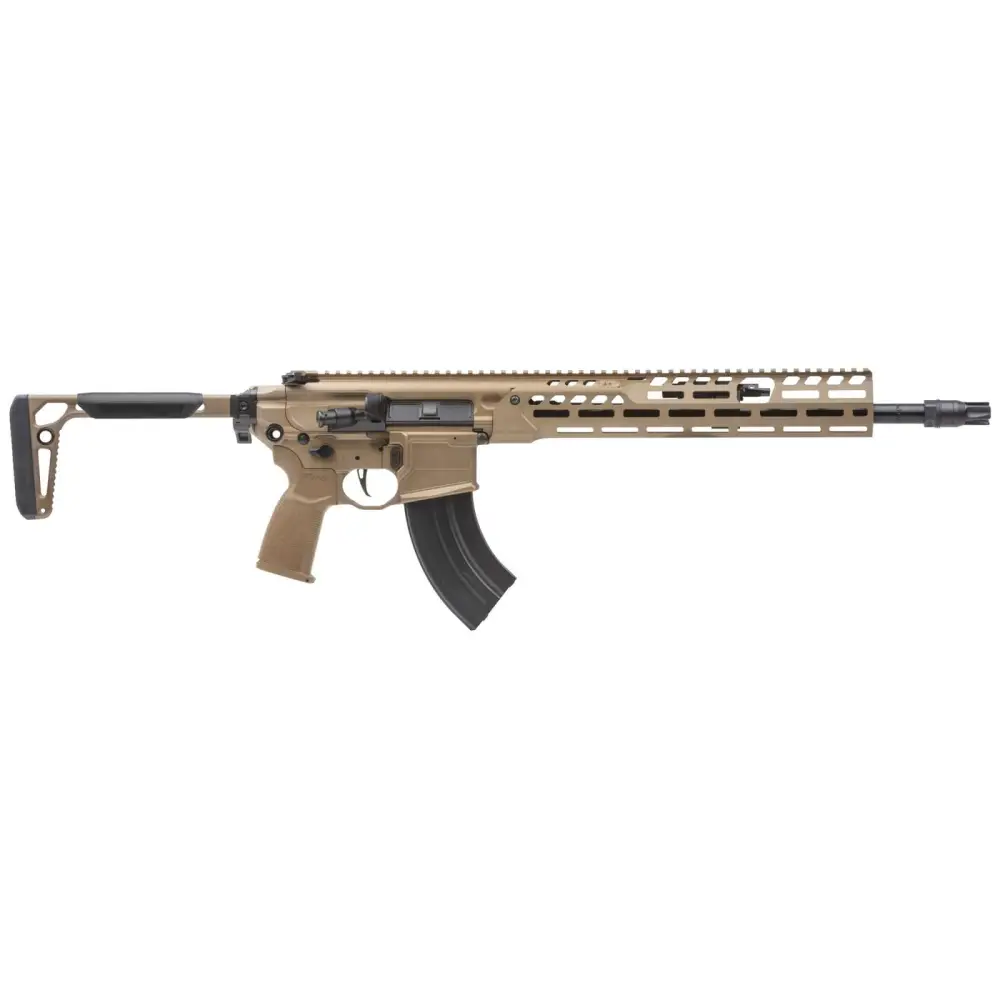 SIG SPEAR LT 7.62x39 MCX-SPEAR LT Rifle, 7.62x39, 16" Barrel, FDE, 28-Round