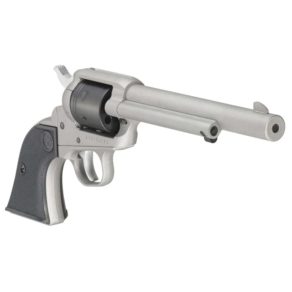Ruger Wrangler .22 LR Revolver, 6.5" Barrel, Silver Cerakote product image