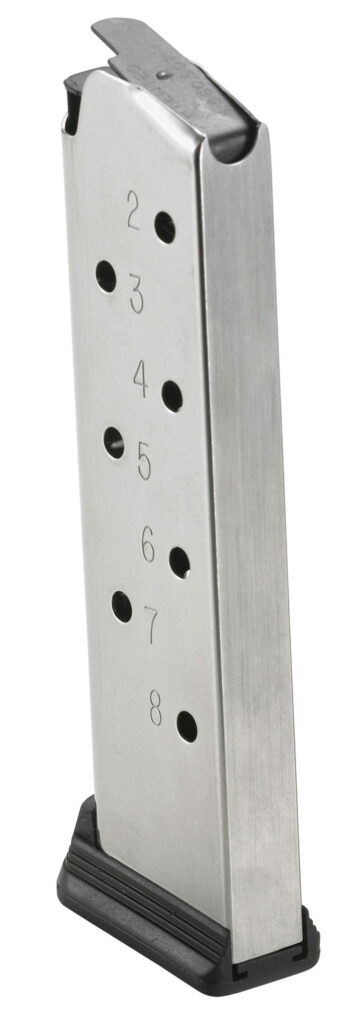Ruger 90365 SR1911 8-Round .45 ACP Magazine, Stainless Steel