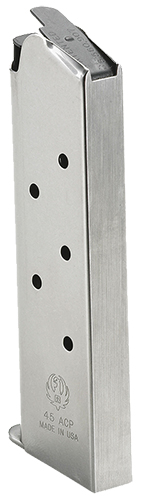 Ruger 90366 SR1911 7-Round .45 ACP Magazine, Stainless Steel