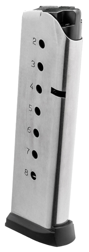 Springfield Armory 1911 .45 ACP 8-Round Magazine Stainless Steel for 1911