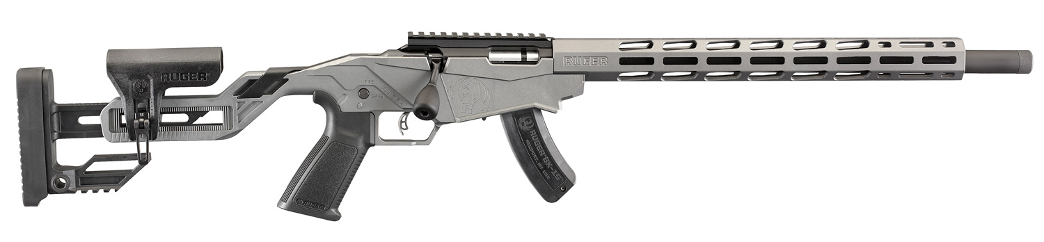 Ruger Precision Rimfire .22 LR 18-Inch, Gray Finish, 15-Round - Image 2