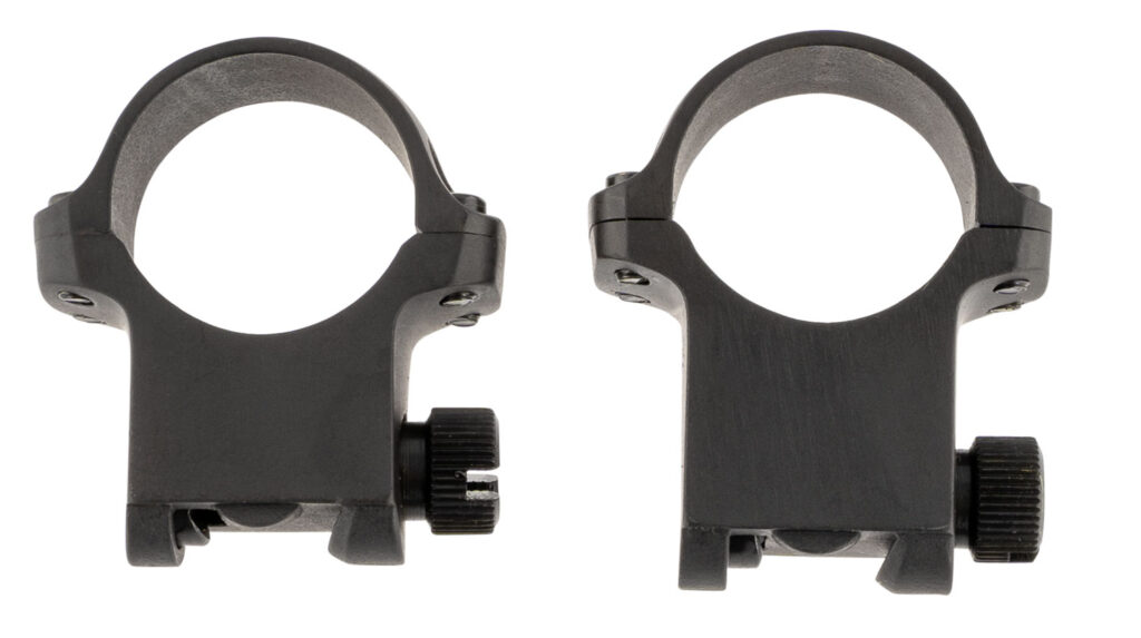 Ruger 90409 5BHM/6BHM High 1" M77 Scope Ring Set, Matte Blued product image