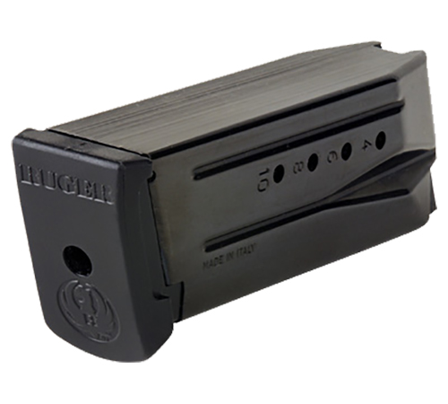 Ruger 90369 SR9C 10-Round 9mm Magazine With Extended Floor Plate, Black Polymer