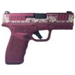 Springfield Armory Hellcat Pro 9mm 3.7-Inch Pistol 15+1 Distressed Black Cherry & Roses product image