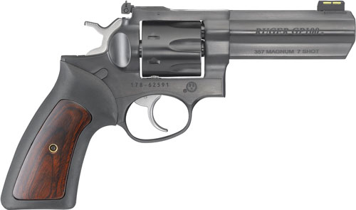 Ruger GP100 .357 Magnum Revolver, 4.2" Barrel, Blued, 7-Shot product image