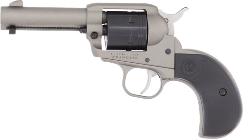 Ruger Wrangler .22 LR Revolver, 3.75" Barrel, Silver Cerakote, Birdshead Grip product image