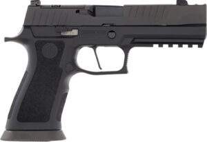 SIG Sauer P320 M.O.D. 9mm Pistol, 3.9" Integrated Comp, Matte Black DLC, 10-Round