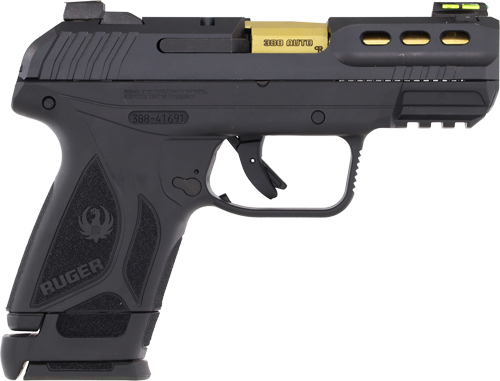 Ruger Security-380 .380 ACP Pistol, 3.42" Barrel, 15+1, Gold Barrel